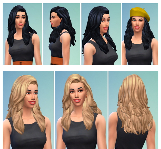 Sims 4 Louisa Hair at Birksches Sims Blog