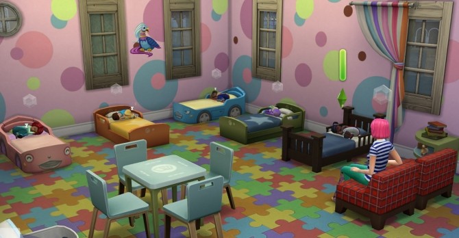 Sims 4 Havisham House Day Care by porkypine at Mod The Sims