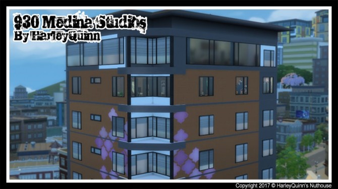 Sims 4 930 Medina Studio at Harley Quinn’s Nuthouse