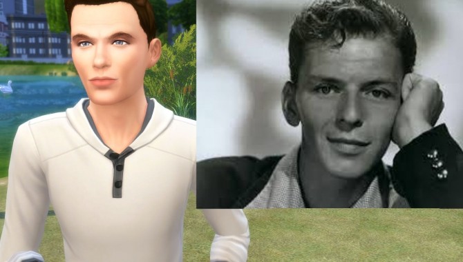 Sims 4 Frank Sinatra by Snowhaze at Mod The Sims