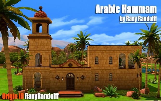 Sims 4 Arabic Hammam by Rany Randolff at ihelensims