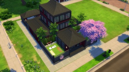 Cherry Blossom Spa by JessCriss at Mod The Sims