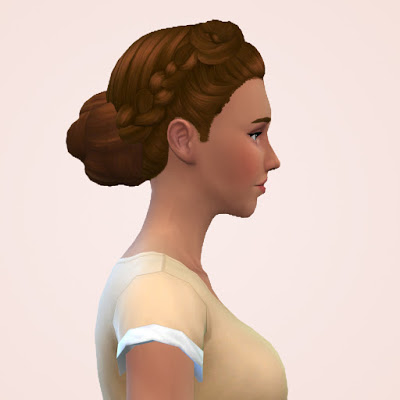 Sims 4 Berenice Hair at Historical Sims Life