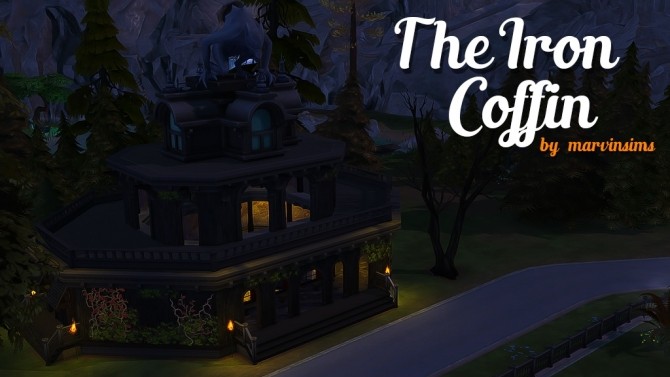 Sims 4 The Iron Coffin Battle Arena at Marvin Sims