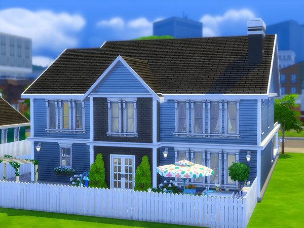Sims 4 The Belle Valley house by sharon337 at TSR