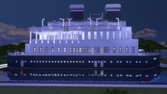 Sims 4 RMS Titanic (no cc) by yourjinthemiddle at Mod The Sims