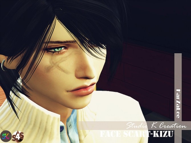 Sims 4 Face Scars kizu at Studio K Creation