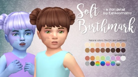 Soft Birthmark by xEenhoornx at SimsWorkshop