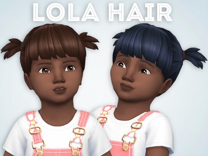Sims 4 Lola Hair at Ivo Sims
