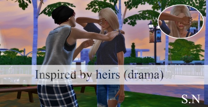 Sims 4 Inspired (K drama) The heirs PosesPack at Simsnema