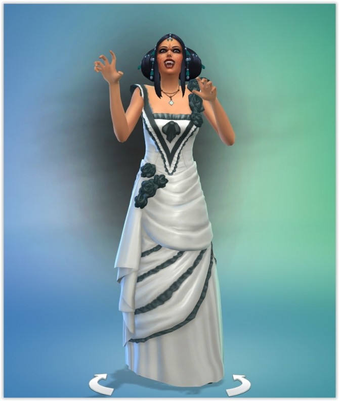 Sims 4 Akasha Damnes at Studio Sims Creation