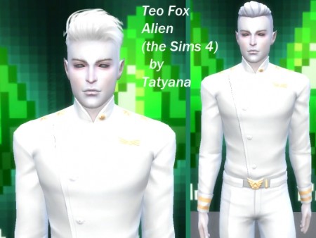 Teo Fox (Alien) at Tatyana Name » Sims 4 Updates