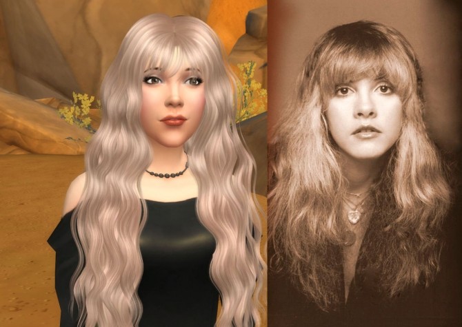Sims 4 Stevie Nicks by Snowhaze at Mod The Sims