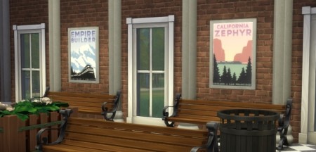 Amtrak Flagship Route Posters by eastwind580 at Mod The Sims
