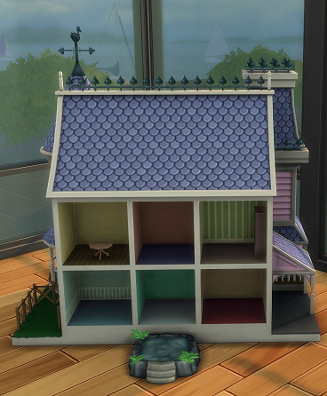 Sims 4 Victorian Dollhouse Made Slotty by BigUglyHag at SimsWorkshop