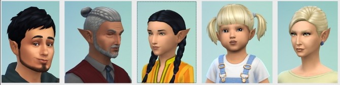 Sims 4 Pointy Ears Unlocked All Ages by Khitsule at Mod The Sims