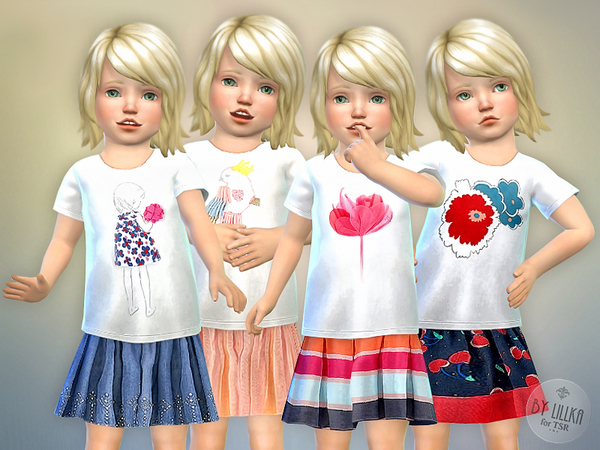 Sims 4 Toddler Set GP01 by lillka at TSR