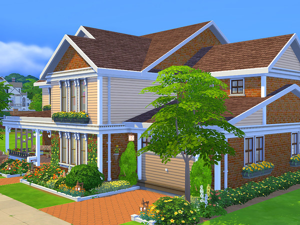 Sims 4 Collinsville house by sharon337 at TSR