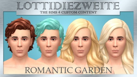 Romantic Garden male hairs recoloured by lottidiezweite at SimsWorkshop