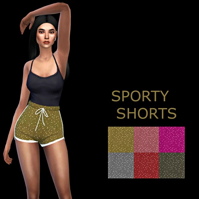 Sims 4 Sporty Shorts at Leo Sims