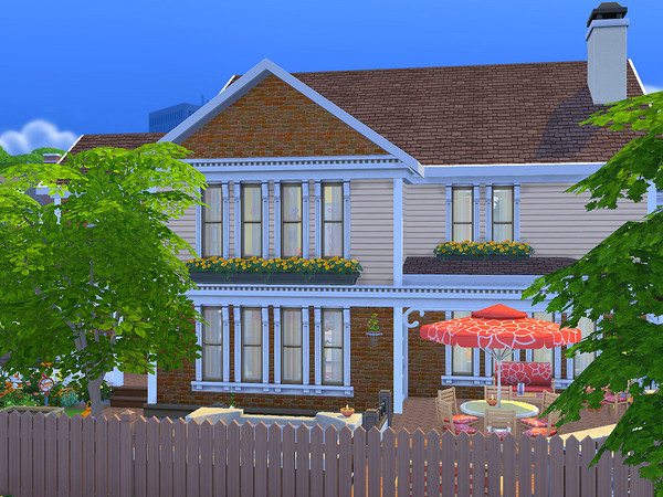 Sims 4 Collinsville house by sharon337 at TSR