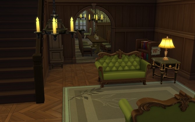 Sims 4 Compiegne Mansion by Simm@ at Mod The Sims