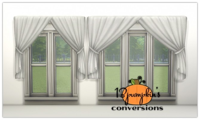 Sims 4 Amovitams Curtain Conversions converted at 13pumpkin31