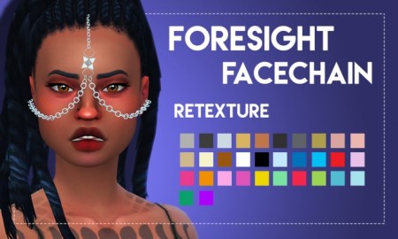 Foresight Facechain Maxis Matched by Weepingsimmer at SimsWorkshop