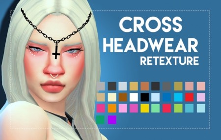 Cross Headwear Maxis Matched by Weepingsimmer at SimsWorkshop