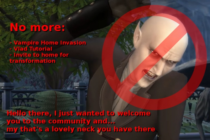sims 4 disable vampires mod