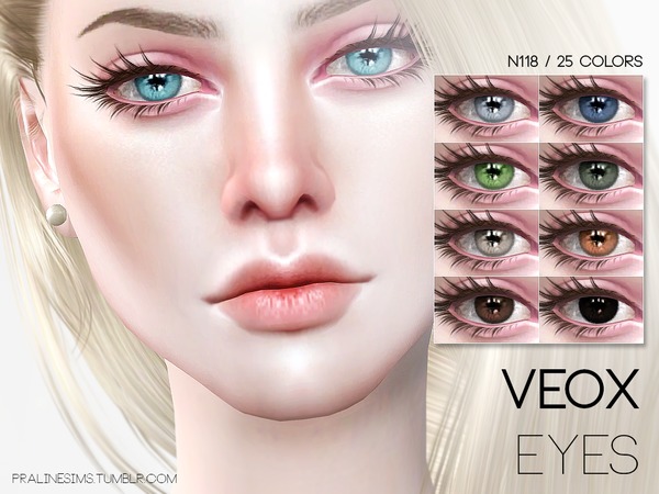 Sims 4 Veox Eyes N118 by Pralinesims at TSR