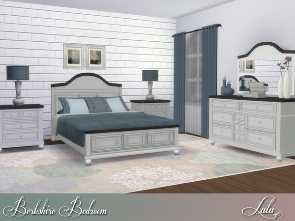 Sims 4 Berkshire Bedroom by Lulu265 at TSR