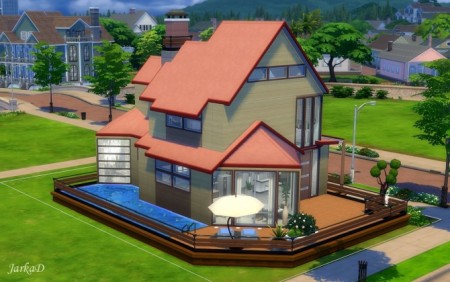 Family House No.13 at JarkaD Sims 4 Blog