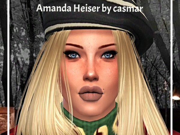 Sims 4 Amanda Heiser by casmar at TSR