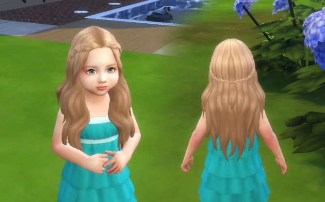 Sims 4 Sensitive Hair for Toddlers at My Stuff