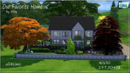 Our favorite home by melaschroeder at All 4 Sims