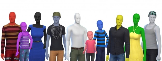 Sims 4 Living Mannequin Mod by G1G2 at SimsWorkshop