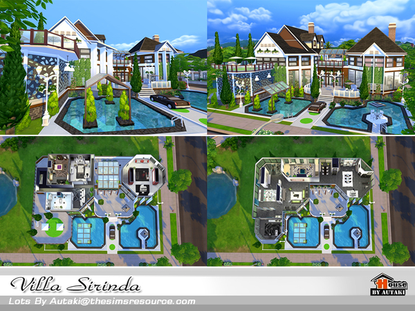Sims 4 Villa Sirinda by autaki at TSR