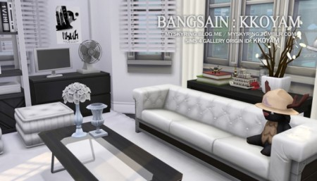 Apartment R001 by Bangsain at My Sims House