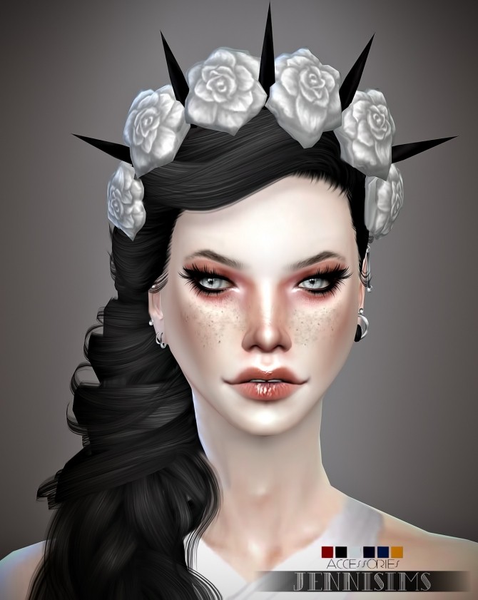 Sims 4 Crowns Flowers Mix at Jenni Sims