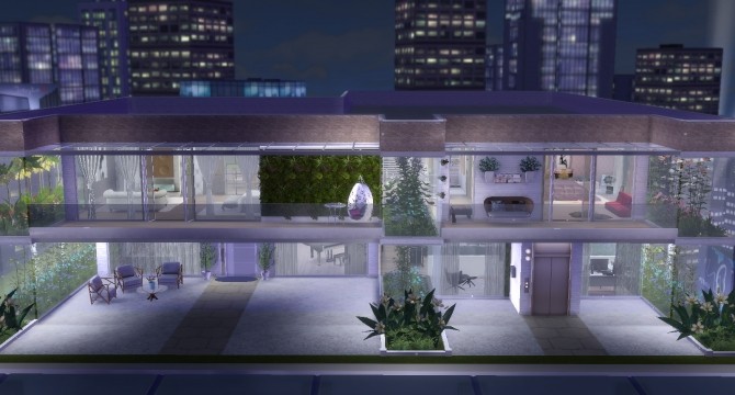 Sims 4 Luxury PentHouse at Lilly Sims