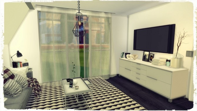 Sims 4 Holmsund Livingroom at Dinha Gamer