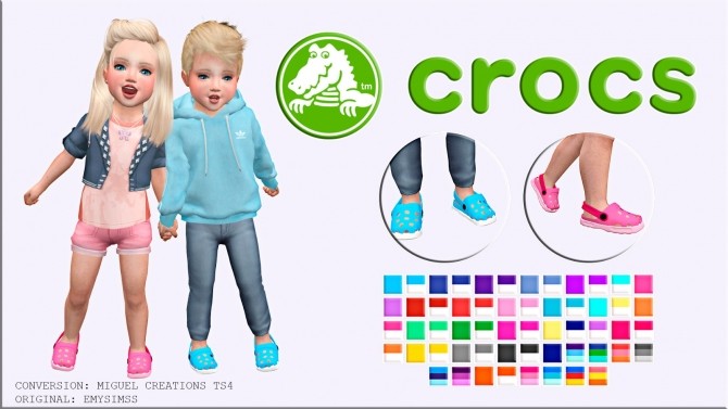 Sims 4 Crocs at Victor Miguel