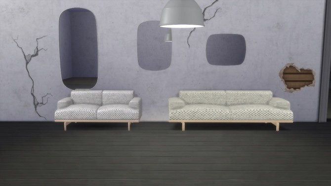 Sims 4 Compose Sofa at Meinkatz Creations