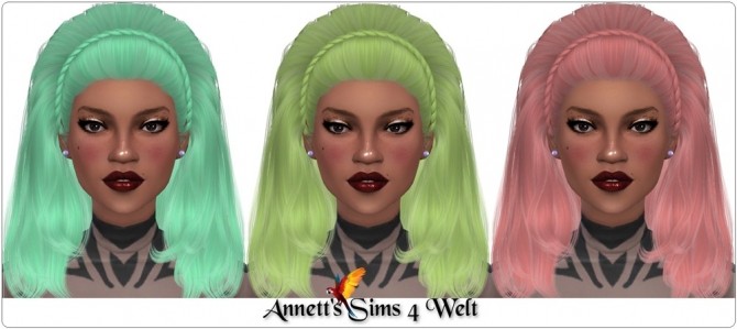 Sims 4 Tsminh Britney Hair Recolors at Annett’s Sims 4 Welt