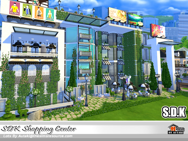 Sims 4 SDK Shopping Center by autaki at TSR