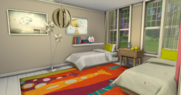 Sims 4 Colourful Kids Room at AymiasSims