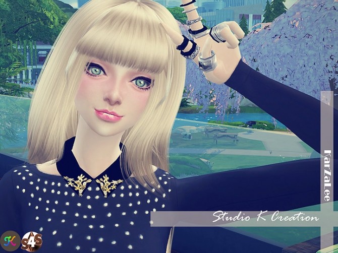 Sims 4 Collar Necklace square at Studio K Creation