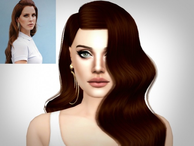 Sims 4 Lana Del Rey by Softspoken2 at TSR