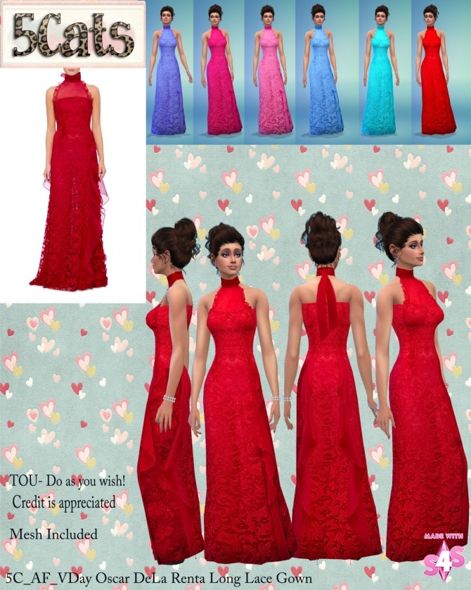 Sims 4 Valentine Day Collection 2017 at 5Cats